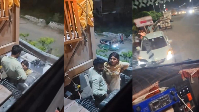 Hot Paid Randi Blowjob Truck Driver On Public Road – New Desi Video