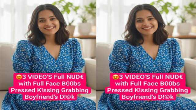 Desi GF Latest Most Exclusive – Viral Boobs Pressed – Kissing Grabbing Boyfriend’s Dick