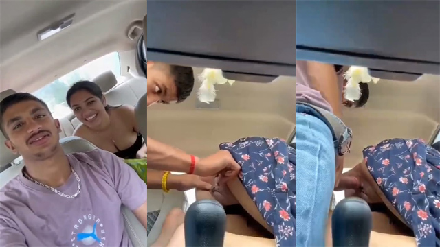 Gorgeous Horny Bhabi Affair Threesome Car Mms