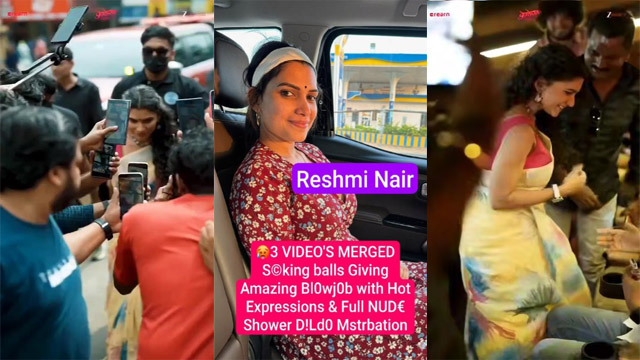 Resmi R Nair Sucking Balls – Giving Blowjob With Hot Fuck