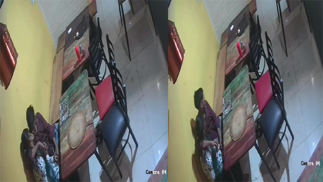 College Lovers Romance In Restaurant Viral Porn