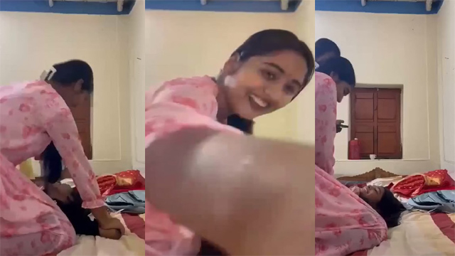 Young Girl Undressing – By Her Friend