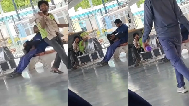 Crazy Guy Getting Blowjob In – Railway Station In Public Capchar Viral Mms Video