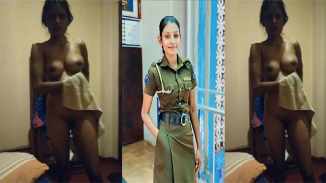 BF Records Nude Lankan Cop GF