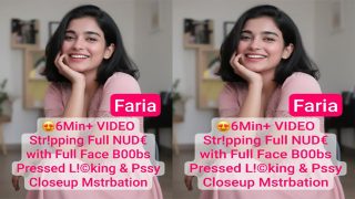Petite Tiktoker Faria Most Exclusive Nude with Full Face Boobs Pressed