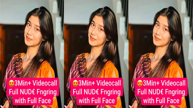 Cute Desi GF Viral Snapchat – Videocall Full Nude Fingering
