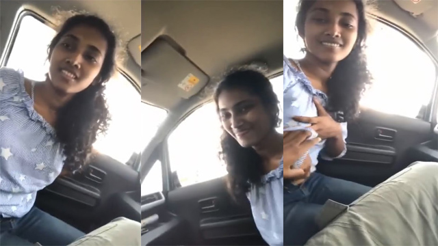 Nice Shape Figure Babe – Inside Car With Boyfriend