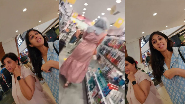 Random Upskirt Panty Pussy – In Shopping Mall Daring Guy