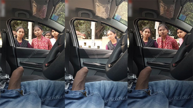 Daring Guy Flash Dick – Infront Of College Girls Inside Car Free Video