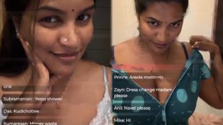Mallu Makeup Artist Reshma – Bra Removed Premium Live