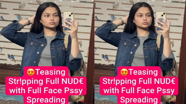 Desi GF Latest  Viral video Teasing – Stripping Full Nude