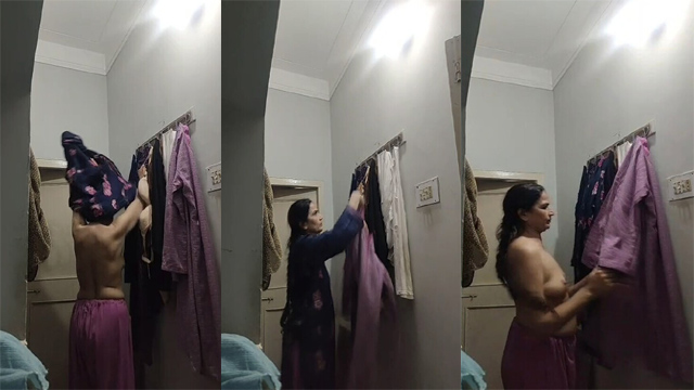 Bhabhi Changing Clothes – Hidden Captured Secretly Porn