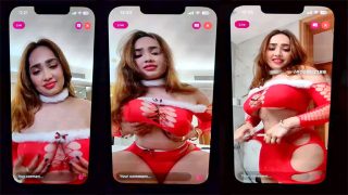 Aditi Mistry Christmas Full Live Showing