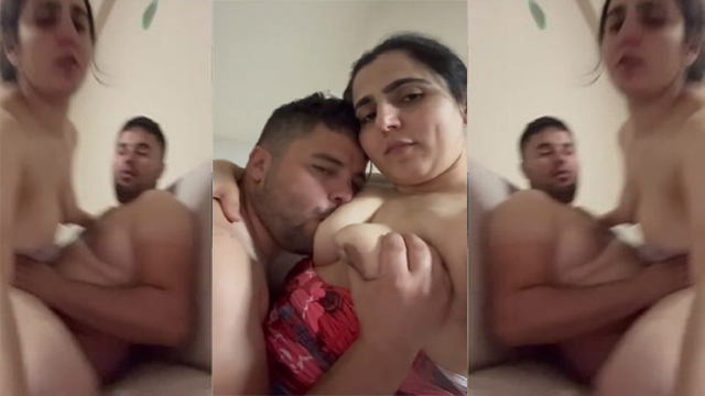 Cute Maal Wife Riding On Hubby Dick