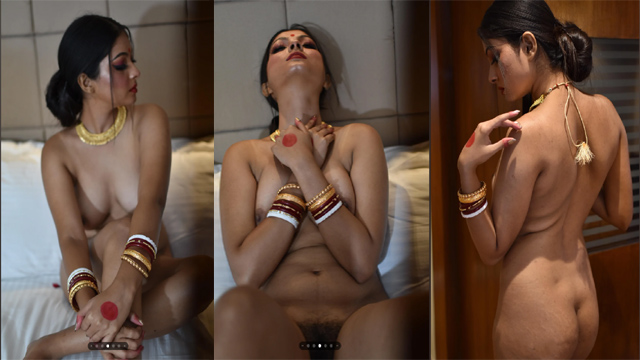 Newly Married Wife – Honeymoon Trip Mms Video