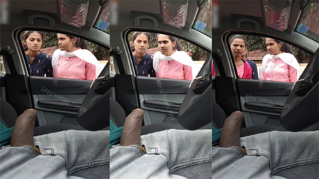 Daring Guy Flash Dick Infront Of College Girls