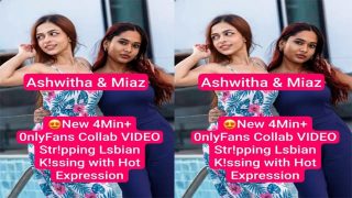 Ashwitha Miaz Lesbian – Stripping Collab Hard MMS