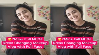 Desi GF Latest Viral Full Nude Dress Changing & Makeup Mms