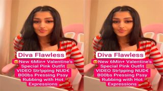 Diva Flawless Valentine’s Special – New 6Min+ 0nlyFans Teasing Video HD
