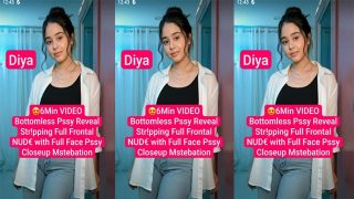 Diya Insta Model Frontal Nude Pssy Closeup Mstrbation Porn Video