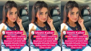 Meetii Kalher New African Boyfriend Blowjob & Fucking Riding