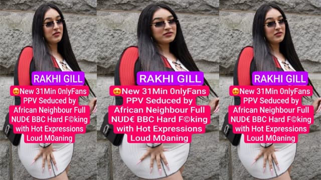 Rakhi GILL Seduced – by African Neighbor Fucking With Hot Expression Porn Video