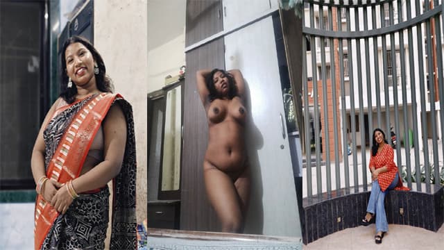 Horny Indian Wife Boobs Pussy Doggy Fucked