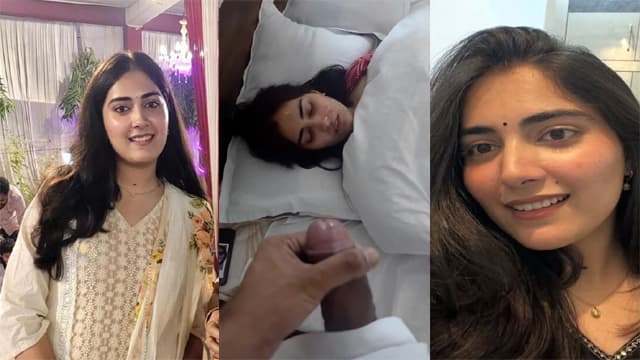 Sleeping Girl Cumshot – Beautiful Indian MMS Viral
