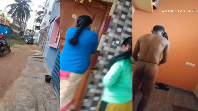Hot Aunty Affair Fucked Owner At Home