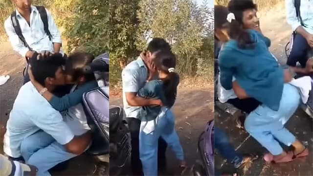 College Girl Road Sex – Valentines Day MMS Viral