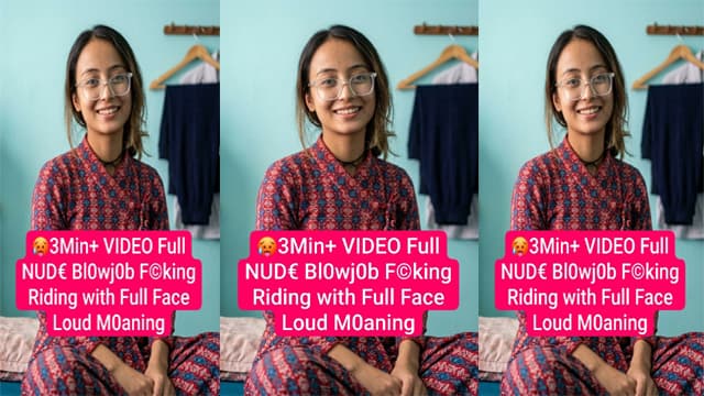 Cute Nepali GF – Blowjob Riding Full Face