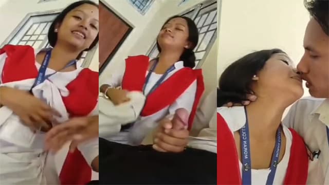 Assame College Lovers Bj and Boobs Sucking By Lover