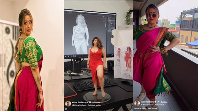 Actress Kiran Rathore Naked Boobs Bounce Viral