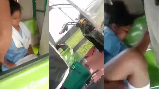 Electric Rickshaw Bf Fucked college Girl
