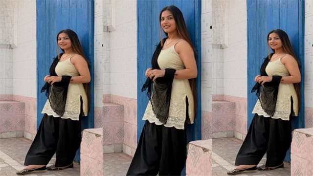 Horny Punjabi Girlfriend Hard Doggy Riding