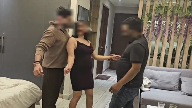 Anjali Get Together – Threesome Old Friend Hard MMS