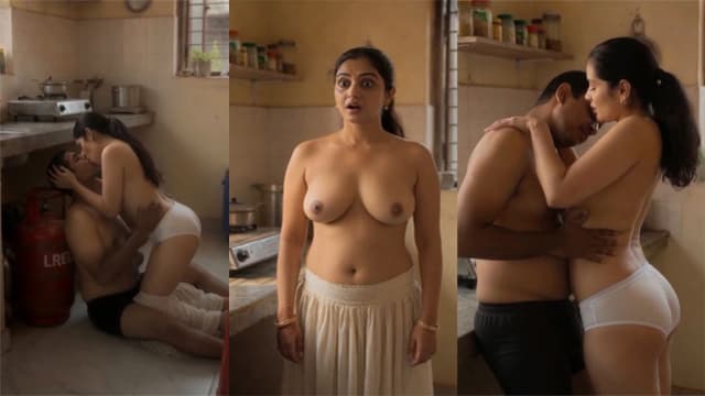 Delivery Guy Fucking a Lady In Her Kitchen HD Porn