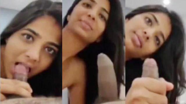 Maal Babe Thirsty Sucking Boyfriend Wet Dick VIral