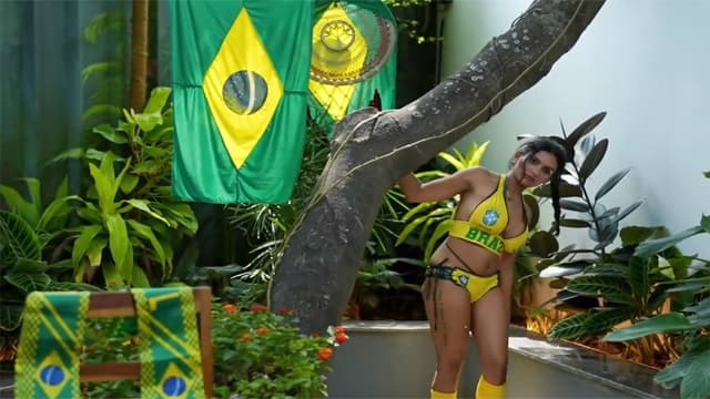 Resmi Nair as Brazil Cheer Girls Her Nipple Outdoor Hard Fucked Video