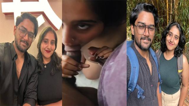 Horny Cuckold Mallu Wife Threesome Blowjob Hard Fucking