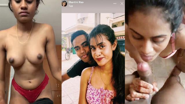 Singapore Telugu Slim Girl Sucking And Fucking with BF Update