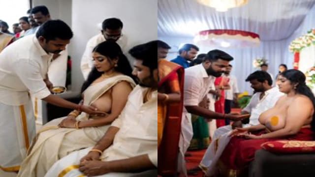 Malayalam Woman Performing A Ritual Involving Breast Fondling – Sex Video