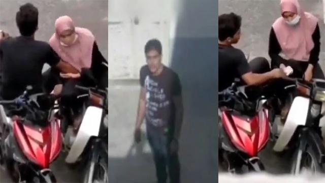 Indian lovers standing sex outdoor caught by hidden cam